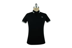 FRED PERRY-M3600 Twin Tipped Polo (Black/Porcelain)