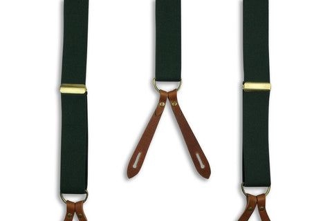 LEVI'S VINTAGE CLOTHING (LVC)-1920's Suspenders (Forest Green)