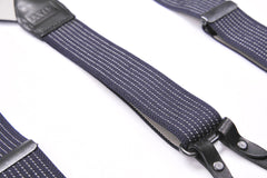LEVI'S VINTAGE CLOTHING (LVC)-1920's Suspenders (Navy Pinstripe)