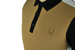 FRED PERRY x RAF SIMONS Tape Detail Polo (Butterscotch)