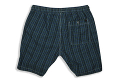 RELWEN-Volley Short (Blue/Green Plaid)