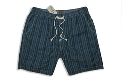 RELWEN-Volley Short (Blue/Green Plaid)