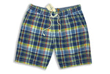 RELWEN-Volley Short (Blue/Yellow Plaid)