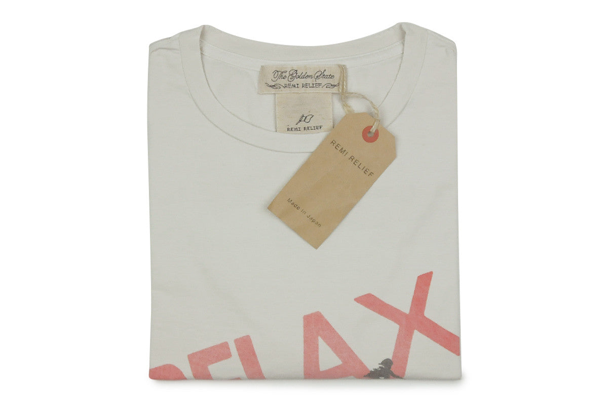 REMI RELIEF-Relax Tee (Off White)