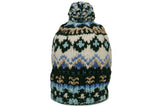 CHAMULA-Double Knit Cap (Navy Heather Fairisle)