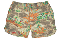 HANG TEN GOLD-ISLAND BOARDSHORTS (Scenic Grey)