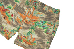 HANG TEN GOLD-ISLAND BOARDSHORTS (Scenic Grey)