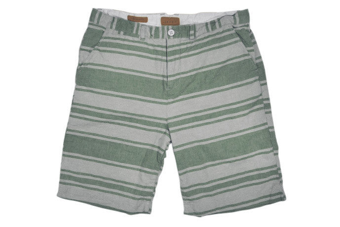 JACHS-Bermuda Shorts (Cactus/Natural Stripe) JACHS-Bermuda Shorts (Cactus/Natural Stripe)