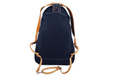 YUKETEN-Triangle Canvas Backpack (Navy)