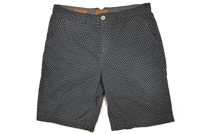 JACHS-Bermuda Shorts (Navy Polka Dot) JACHS-Bermuda Shorts (Navy Polka Dot)