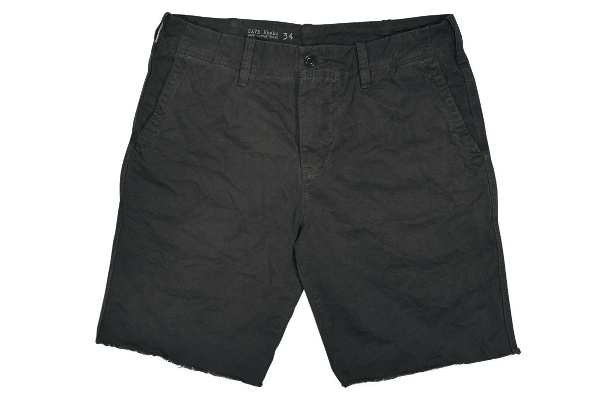 w ə r k r o͝ o m by SAVE KHAKI-Beach Cutoffs (Slate) w ə r k r o͝ o m by SAVE KHAKI-Beach Cutoffs (Slate)