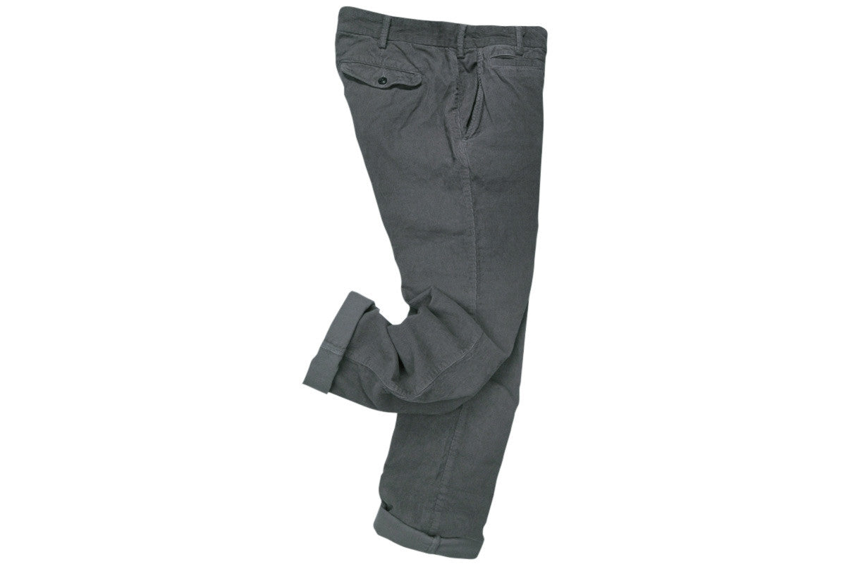 SAVE KHAKI-Slim Cord Trouser (Metal) SAVE KHAKI-Slim Cord Trouser (Metal)