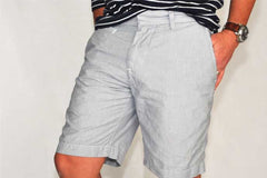 Save Khaki Novelty Stripe Bermuda Short