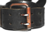 Vintage Double Prong Belt (Black)