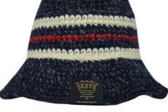 Skeve-Color Line Bucket Hat (Navy)