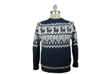 INDUSTRY OF ALL NATIONS-Hand Knit Sweater (Navy)