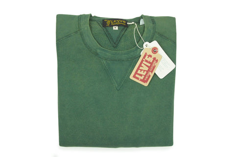 LEVI'S VINTAGE CLOTHING (LVC)-Raglan Crew Sweatshirt (Pine Needle)