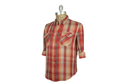 LEVI'S VINTAGE CLOTHING (LVC)-1950's Shorthorn Shirt (Cranberry)