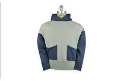 LEVI'S VINTAGE CLOTHING (LVC)-1950's Color Block Hoodie (Grey Melange / Washed Blue)