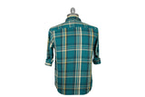 LEVI'S VINTAGE CLOTHING (LVC)-1950's Shorthorn Shirt (Petrol Check)