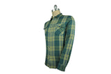 LEVI'S VINTAGE CLOTHING (LVC)-1950's Shorthorn Shirt (Water Blue Multi Plaid)