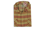 LEVI'S VINTAGE CLOTHING (LVC)-1950's Shorthorn Shirt (Sunfaded Orange Plaid)