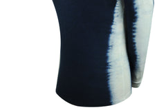 LEVI'S MADE AND CRAFTED-Long Sleeve Raglan Tee (Indigo Shibori Stripe)