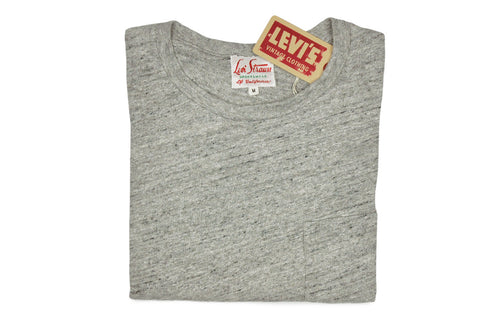 LEVI'S VINTAGE CLOTHING (LVC)-1950's Sportswear Tee (Grey Heather)
