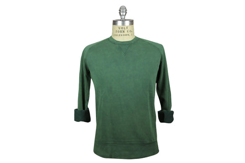 LEVI'S VINTAGE CLOTHING (LVC)-Raglan Crew Sweatshirt (Pine Needle)