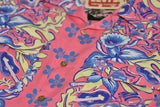 Levi's Vintage Clothing LVC 1950's Hawaiian Print Shirt Pink Multicolor
