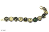 JEFFREY MARK COLLECTION-Vintage Typewriter Key Bracelet