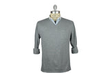 RELWEN-Plaited V-Neck Sweater (Grey Heather)