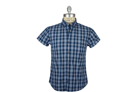 RELWEN-Half Sleeve Camp Shirt (Navy Multi)