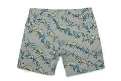 REMI RELIEF-Bird Motif Bermuda Shorts (Stone)