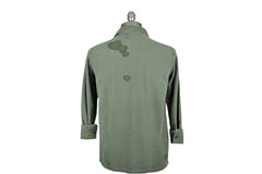 Remi Relief-Military Stencil Shirt-Jacket (Olive)