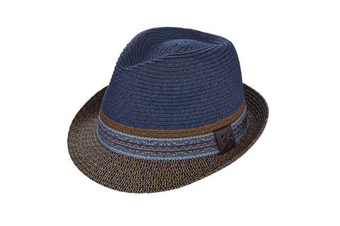 CARLOS by DORFMAN-PACIFIC-Bliss Hat (Denim Blue)