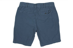 SAVE KHAKI-Gingham Bermuda Shorts (Good Blue)