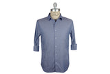SAVE KHAKI-Washed Oxford Simple Shirt (Blue Collar)