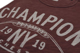 TODD SNYDER + CHAMPION-New York Football Tee (Crimson Red)