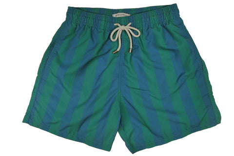 SOLID & STRIPED-The Classic / Las Brisas Stripe (Green+Blue)