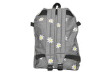 MARK McNAIRY NEW AMSTERDAM-Backpack (Pewter w/ Daisy Embroidery )