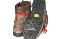 Vintage Hiking Boots (Aged Chestnut)