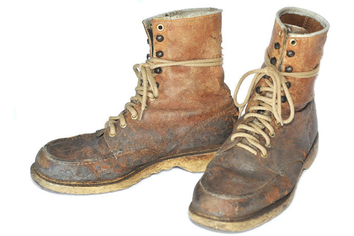 Vintage Outdoorsman Boots (Natural)