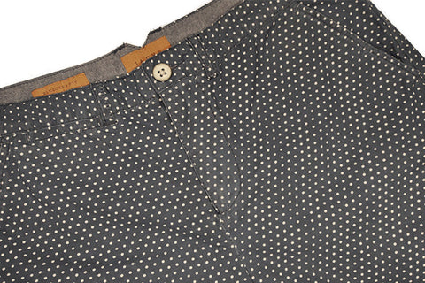 JACHS-Bermuda Shorts (Navy Polka Dot)