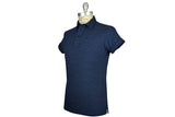 RELWEN-Peach Finished Jersey Polo (Navy)