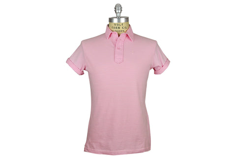 RELWEN-Peach Finished Jersey Polo (Light Pink)