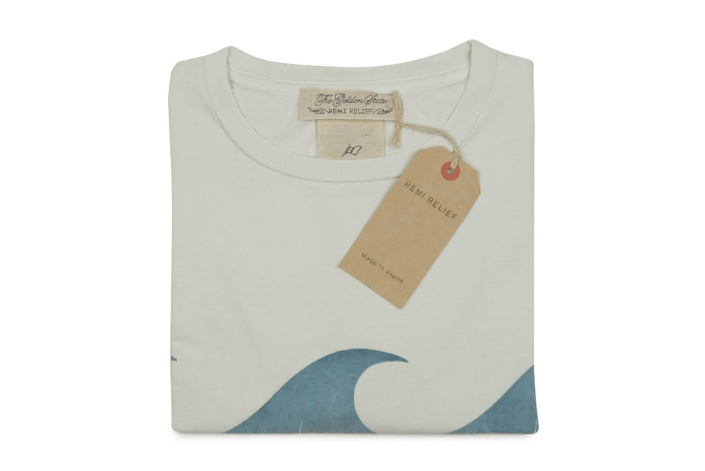 REMI RELIEF-Wave Tee (Off White)