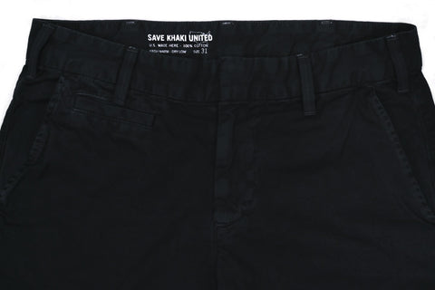 SAVE KHAKI-Slim Trouser (Black)