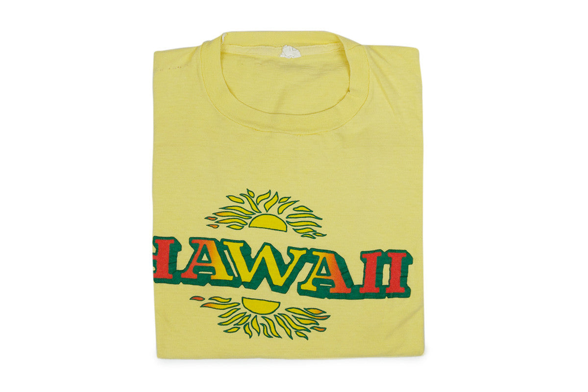 Vintage Hawaii Tee (Yellow)